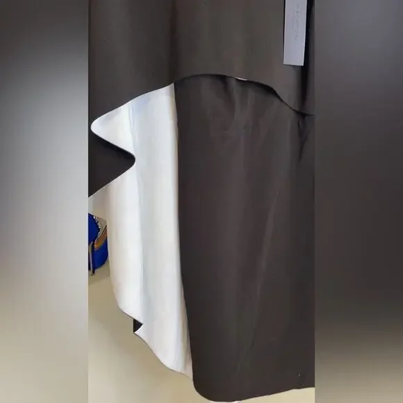 Halston Heritage one shoulder dress - Picture 10 of 11